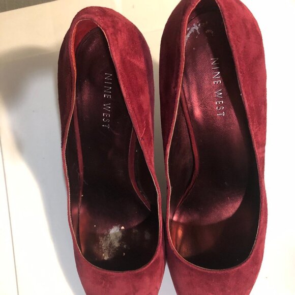 Nine West shoes, very pretty  with 4" heels, assize 10 - Picture 5 of 5